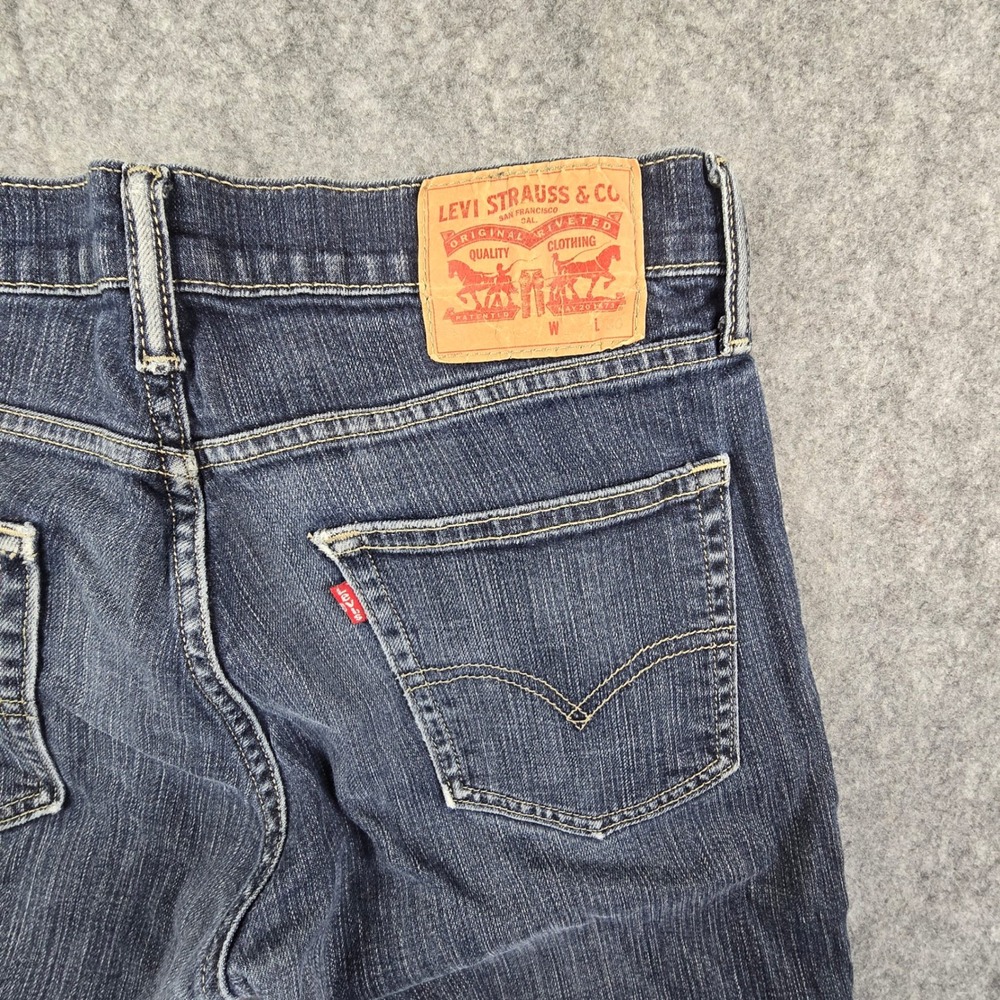 Levis 511 Slim Fit Jeans Mens 32x30 Dark Wash Blue Denim Pants‎ 04511-1996